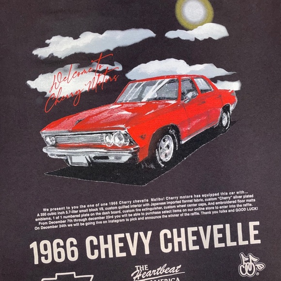 CHERRY LA Chevy Chevelle limited edition T-shirt - Picture 4 of 5